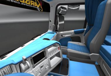 Scania Blue and white interior 1.19