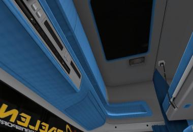 Scania Blue and white interior 1.19