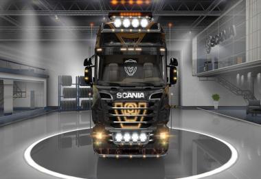 Scania R steampunk skin v1.0