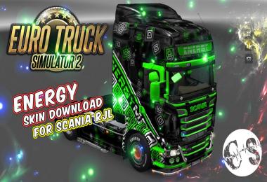 Scania RJL Energy Skin