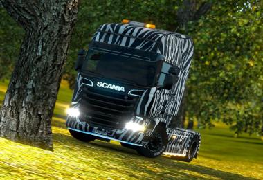 Scania Zebra Skin 1.19x