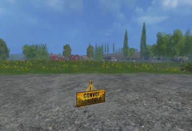 Signs convoy agricultural v1.0