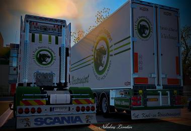 Skin-pack Patrick v.d. Hoeven for Scania 143M by Ekualizer