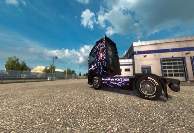 Volvo FH 12 Undertaker Paint Job v1.0