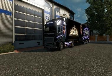 Volvo FH 12 Undertaker Paint Job v1.1