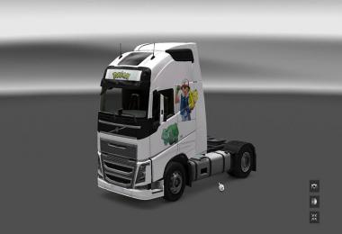 Volvo FH 2012 Pokemon Skin