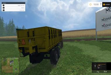 Yellow trailer 2PTS-9 v1.0