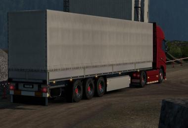 1 Ton White Trailer (Schmitz) with Sirius (SP/MP)