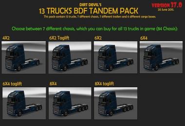 BDF Tandem Truck Pack v37.5