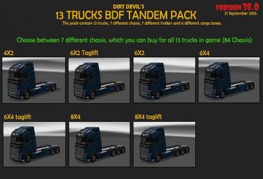 BDF Tandem Truck Pack v38.0