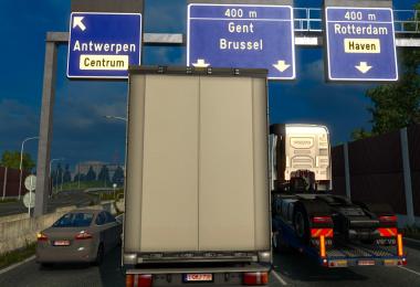 Belgian Realistic License Plates v1.1