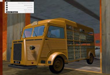 Citroen H flatbed and Livestock v2.6