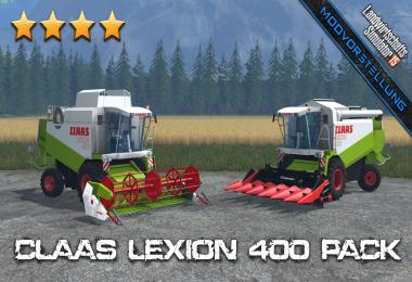 Claas Lexion 400 Pack v1.2