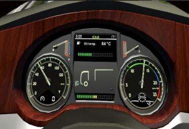 DAF XF Euro 6 Dashboard