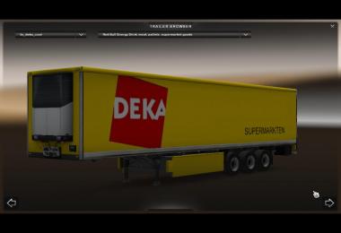 Dutch supermarket trailer pack