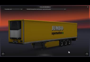 Dutch supermarket trailer pack