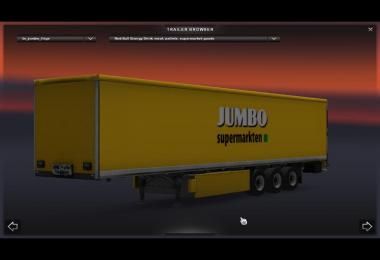 Dutch supermarket trailer pack