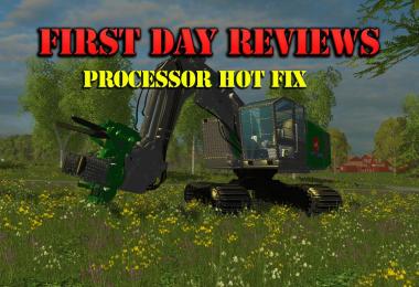 FDR Forestry Pack - Processor HOT FIX 