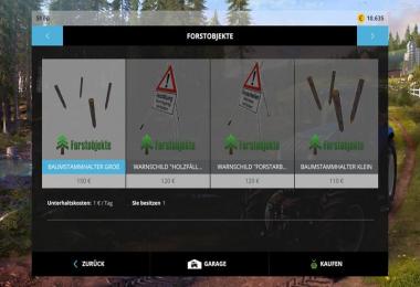 Forestry objects v3.0