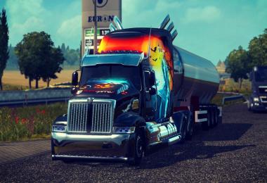 Freightliner Coronado Optimus Prime Stewen Edition