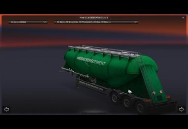 Heidelberg Cement semitrailers v1.0