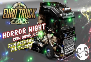 Horror Night Skin Pack for All Trucks