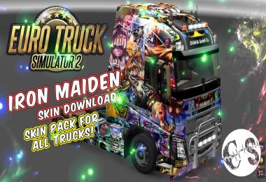 Iron Maiden Skin Pack for All Trucks