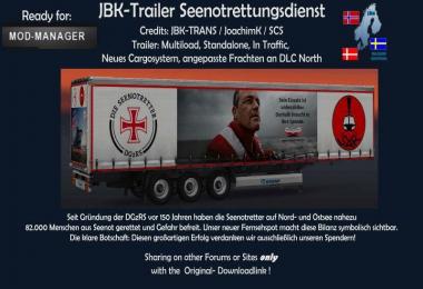 JBK – DGRS Seenotrettung Trailer