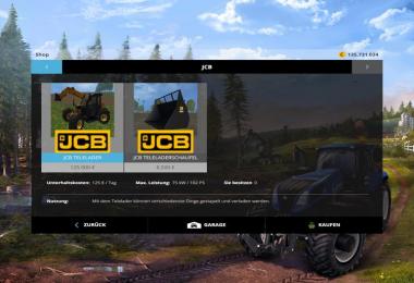 JCB Telehandler with shovel v1.0