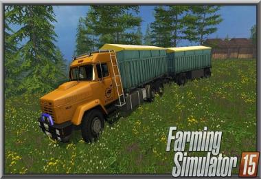 Kraz 64431 and Trailer Set v1.0