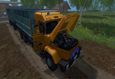 Kraz 64431 and Trailer Set v1.0