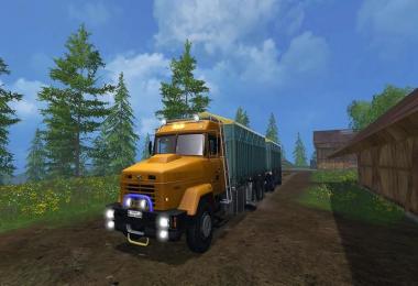 Kraz 64431 and Trailer Set v1.0