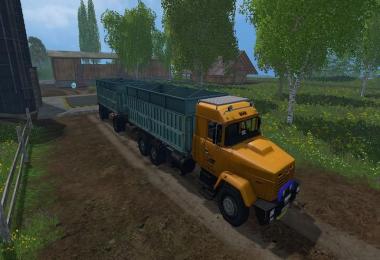 Kraz 64431 and Trailer Set v1.0