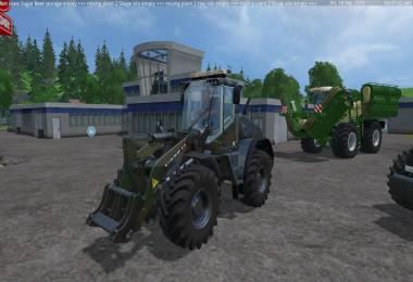 Liebherr L538 custom Camo and Shovel v1.0