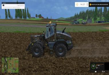 Liebherr L538 custom Camo and Shovel v1.0