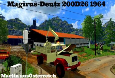 Magirus 200D26 tipper Pack 1964 v1.1