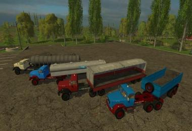 Magirus 200D26 truck tractors v1.0