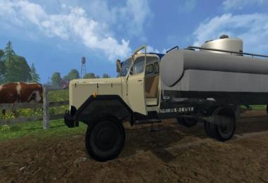 Magirus 200D26 truck tractors v1.0