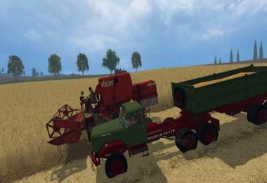 Magirus 200D26 truck tractors v1.0