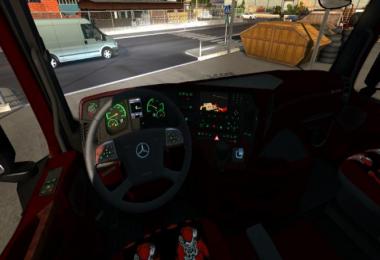 MB Actros 2014 Sound Interior v1.0