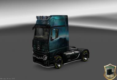 Mercedes Actros 2014 Fantastic Landscape Skin