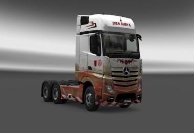 Mercedes Actros MP4 2014 Siba Surya Skin