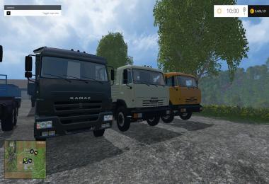 Mods Pack Kamaz + Trailer v2.0