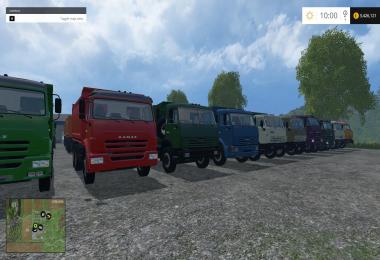 Mods Pack Kamaz + Trailer v2.0