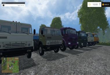 Mods Pack Kamaz + Trailer v2.0