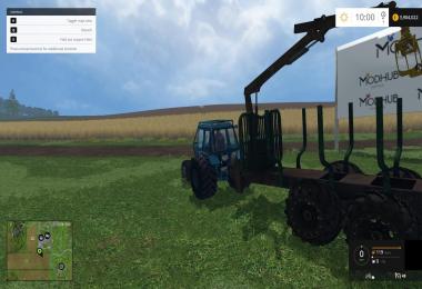 MTZ-82 + Trailer MISKINE v1.0