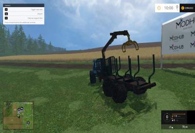 MTZ-82 + Trailer MISKINE v1.0