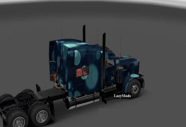 Peterbilt 389 Modified Abstract Circles Skin