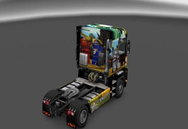 Renault Magnum Lego Ninjago Misters of Spinjitsu Skin