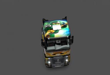 Renault Magnum Lego Ninjago Misters of Spinjitsu Skin